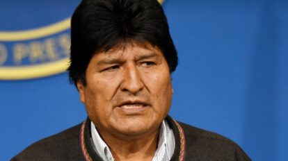 Evo Morales, expresidente de Bolivia