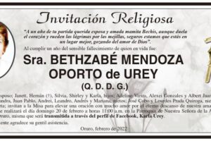 Invitación Religiosa por Bethzabé Mendoza Oporto