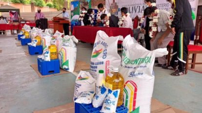 Paquete alimentario para personas con discapacidad