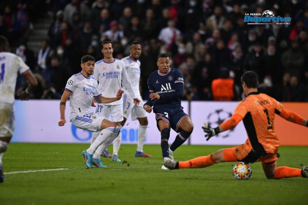 Kylian Mbappé marca el gol del triunfo del PSG al Real Madrid en Champions