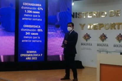 Desescalada de casos Covid-19 en Bolivia