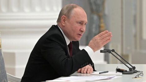 Reconocimiento de independencia de Ucrania por Putin