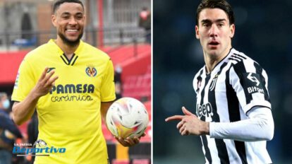 Villarreal frente a Juventus en la Champions League