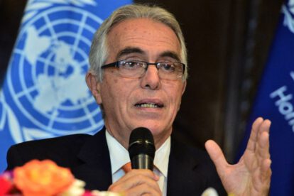 García-Sayán en Bolivia con el presidente Luis Arce