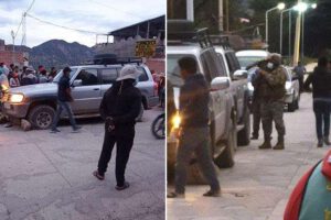 Comunarios retienen a militares por comisar vehículos chutos en Cochabamba