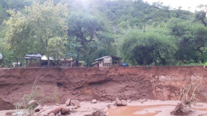 Lluvias en regiones afectadas por inundaciones y daños