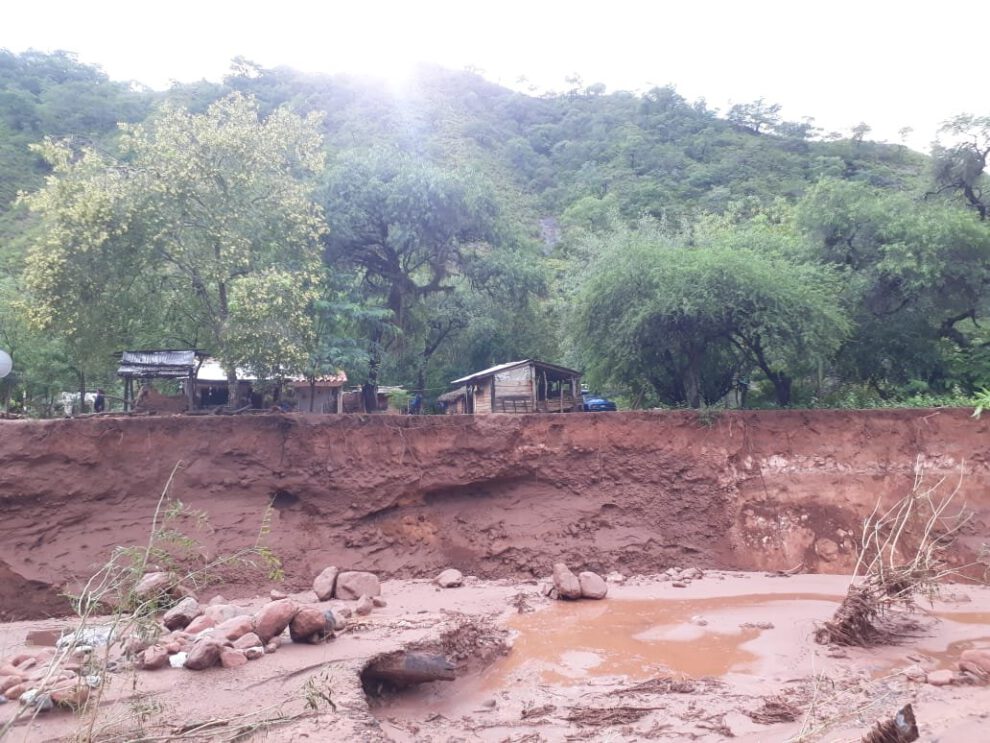 Lluvias en regiones afectadas por inundaciones y daños
