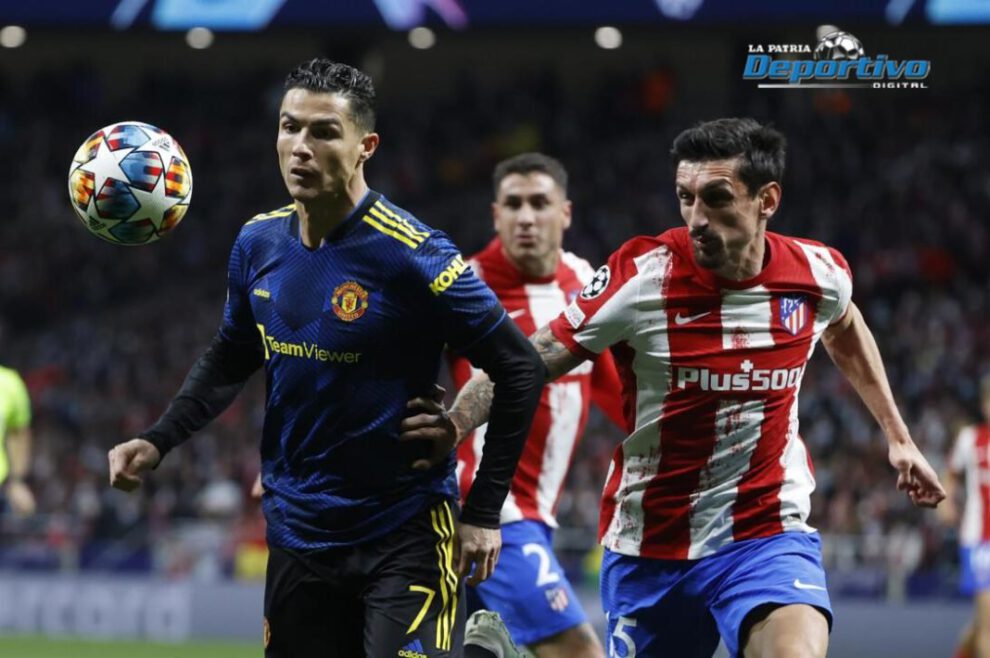 Empate Atlético de Madrid Manchester United en la Champions League