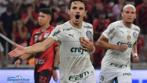 Recopa Sudamericana empatada 2-2 entre Palmeiras y Athletico Paranaense