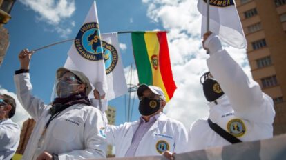 Paro médico en Bolivia