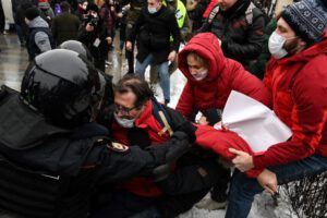 Protestas en Rusia contra la guerra en Ucrania