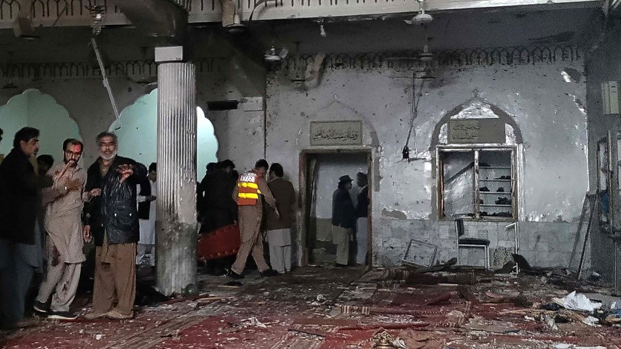 Atentado en mezquita de Pakistán