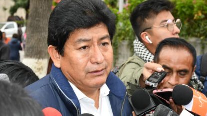 Ministro Montaño asegura que el paro cívico en Santa Cruz solo afecta a sectores atrincherados