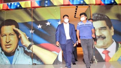 Evo Morales en Venezuela