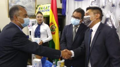 Enaat Aviación inauguración de agencia en Potosí