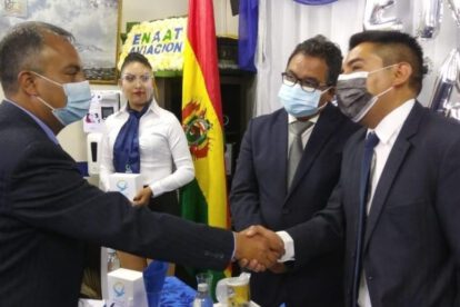 Enaat Aviación inauguración de agencia en Potosí