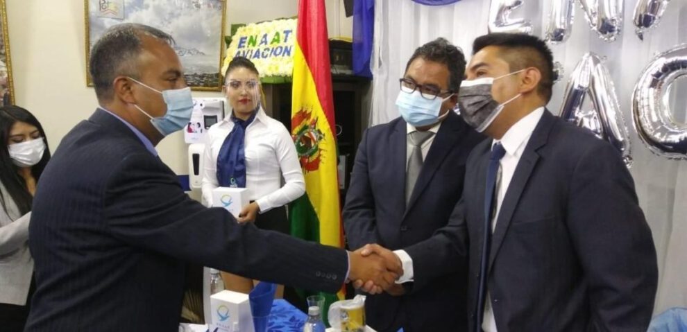 Enaat Aviación inauguración de agencia en Potosí