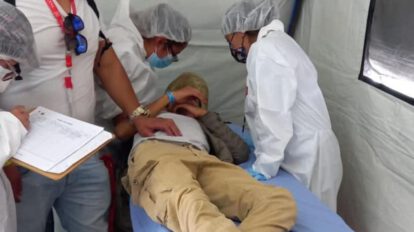 Atención médica en Carnaval de Oruro