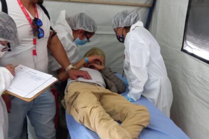 Atención médica en Carnaval de Oruro
