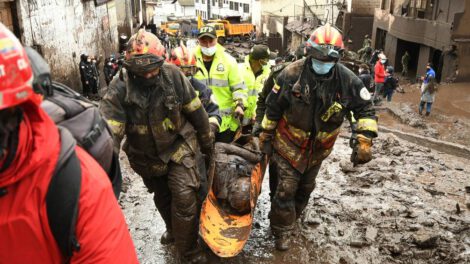 Desaparecidos en Ecuador por temporada invernal