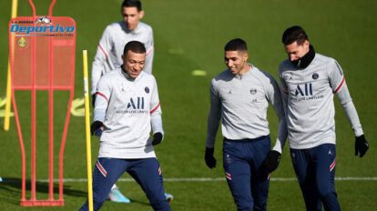 PSG se alista para el partido de vuelta en la Champions League contra el Real Madrid
