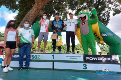 Daniel Toroya medalla de oro en el Cross Country de Santa Cruz
