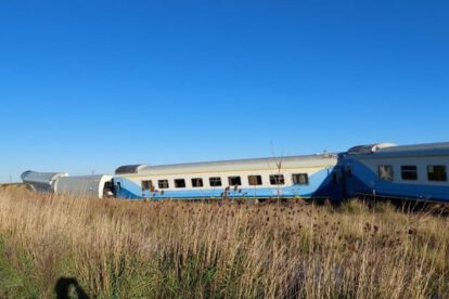 Descarrilamiento de tren en Olavarría deja 21 heridos