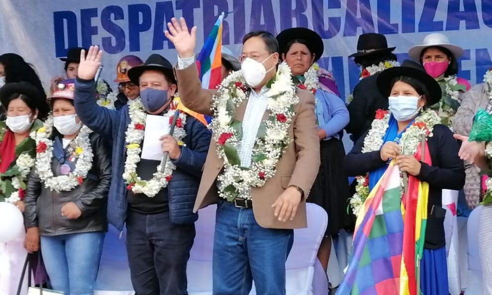Proyectos para mujeres bolivianas anunciados por el Gobierno en La Paz