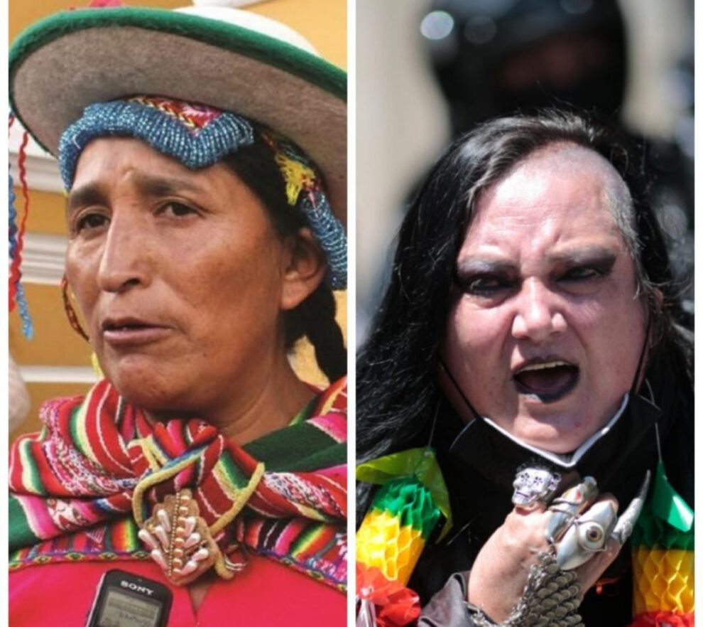 Lidia Patty y María Galindo como defensoras del Pueblo