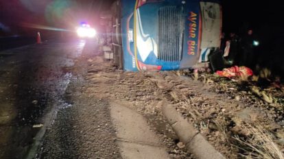 Accidente de bus en Camargo con tres fallecidos