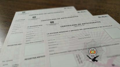 Certificado Único Digital de Antecedentes Policiales