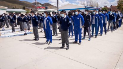 Retorno a clases con salud en Oruro