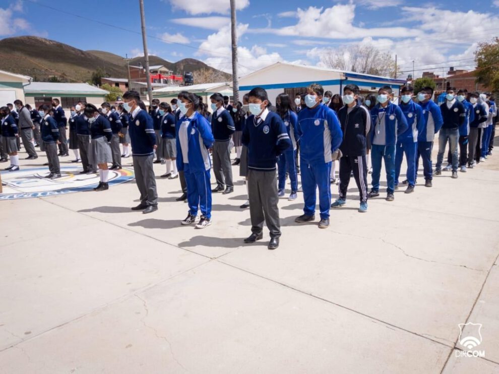 Retorno a clases con salud en Oruro