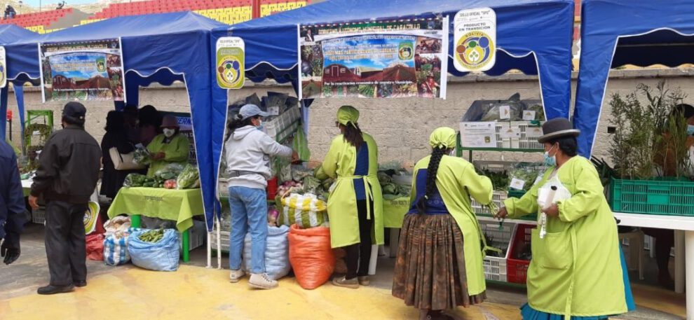 Oruro avanza en la agricultura ecológica