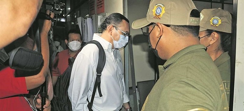 Detención preventiva Rolando Rivera