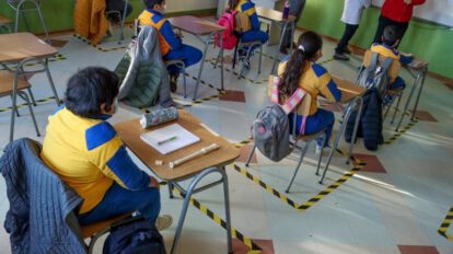 Reinicio de clases presenciales en Bolivia