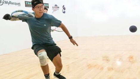 Conrado Moscoso campeón nacional en torneo de raquetbol