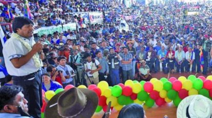 Congreso del MAS para cambiar liderazgo de Evo Morales