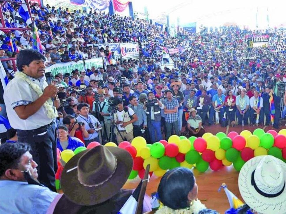 Congreso del MAS para cambiar liderazgo de Evo Morales
