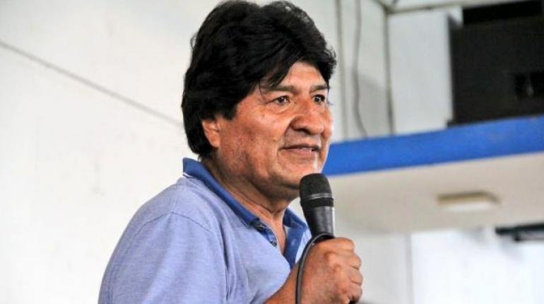 Evo Morales en el contexto del desconocimiento de su dirigencia por parte del MAS en Santa Cruz y Beni