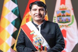 Gobernador de Chuquisaca Damián Condori