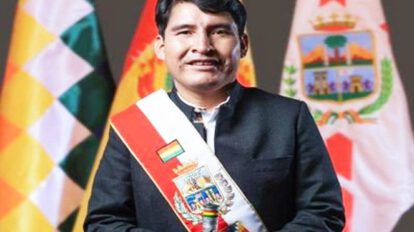 Gobernador de Chuquisaca Damián Condori