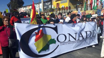 Asamblea en defensa a Waldo Albarracín convocada por Conade