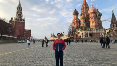 Estudiantes bolivianos en Rusia