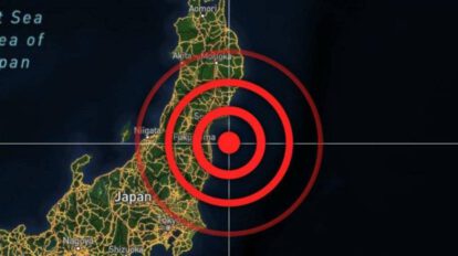 sismo de magnitud 7,3 y alerta de tsunami en el este de Japón
