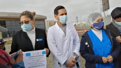 Centro de Medicina Nuclear realiza su primera quimioterapia