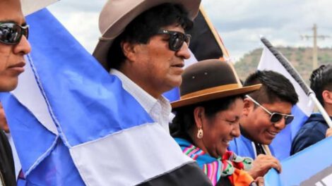 Indemnización a Evo Morales por inhabilitación a candidato a Senador