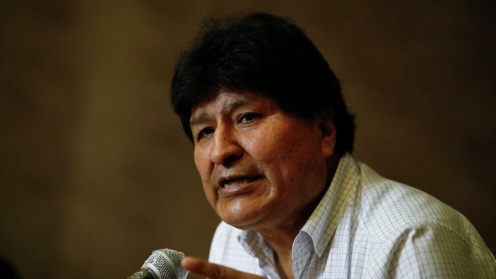 Evo Morales indemnización por inhabilitación política