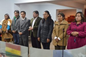 Brigada Parlamentaria Oruro elige comisiones en primera sesión ordinaria