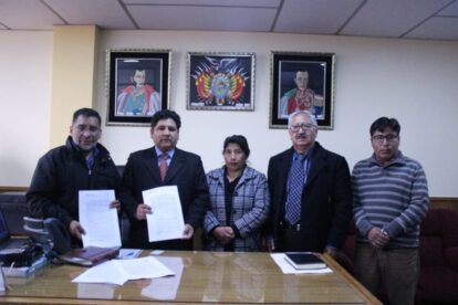Convenio Dircabi TEDO para entrega de inmueble y vehículos